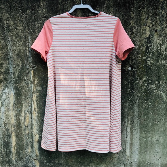 Umgee Pink Striped Dress - Picture 9 of 9